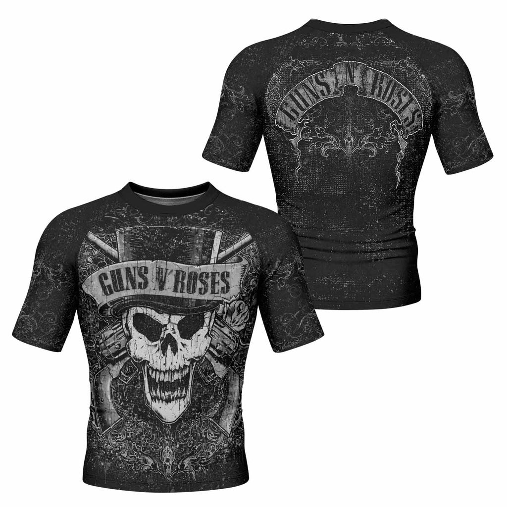 Guns N' Roses Skull Rash Guard