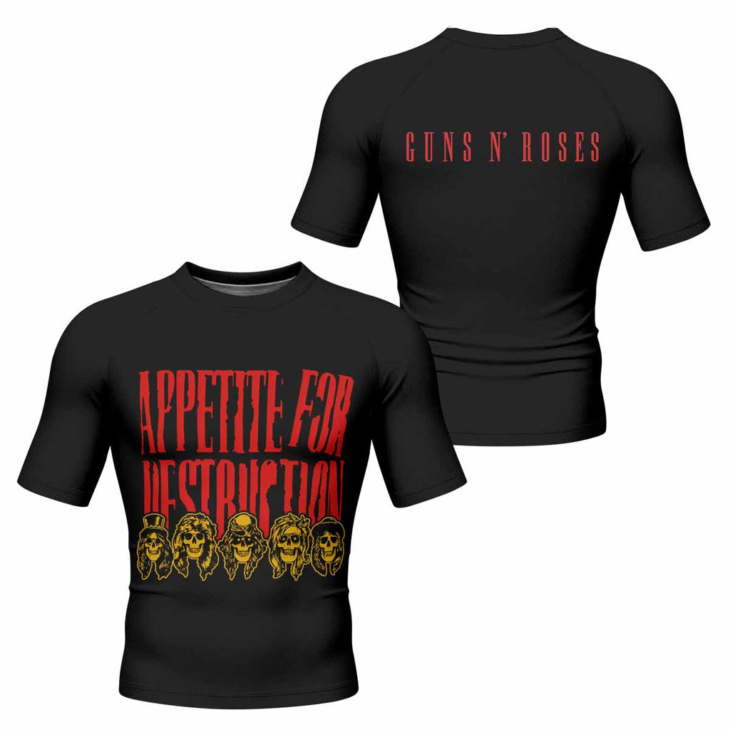 Guns N' Roses Appetite for Destruction Rash Guard