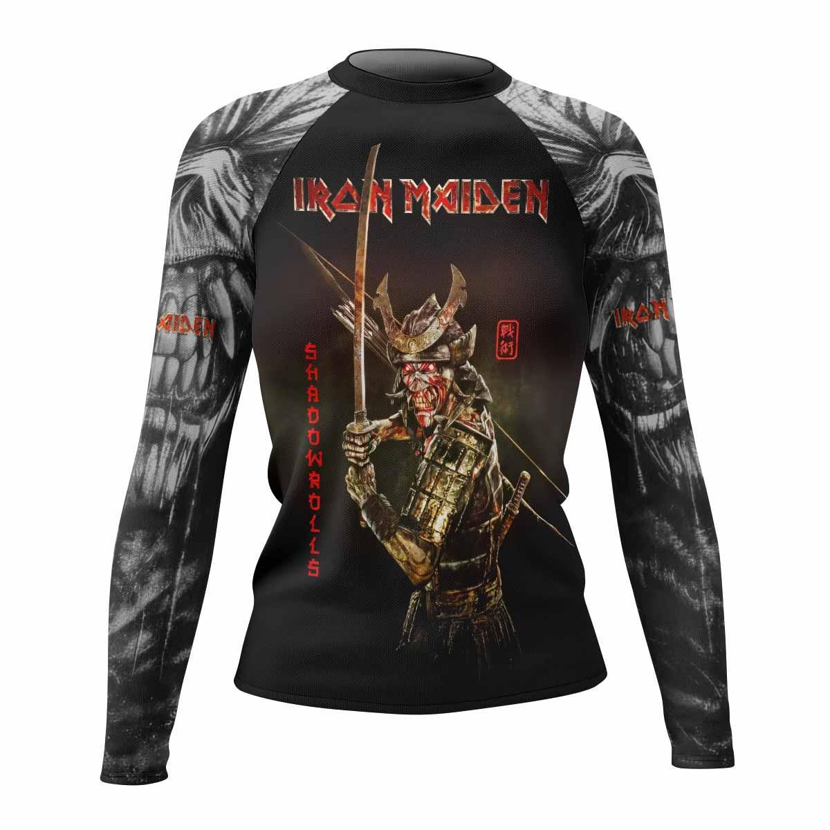 Iron Maiden Samurai Rash Guard