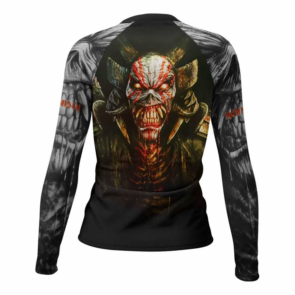 Iron Maiden Samurai Rash Guard