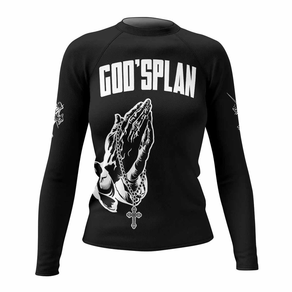 God's Plan Rash Guard
