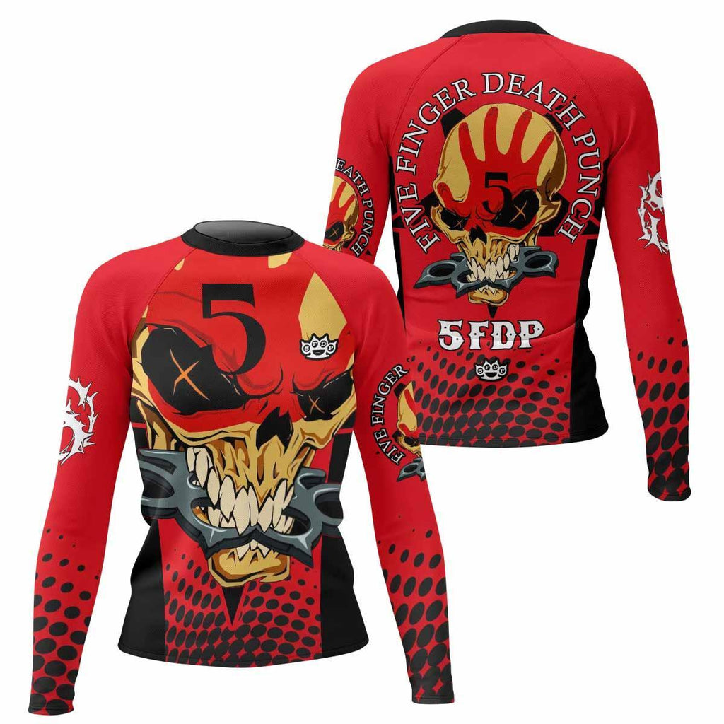 Five Finger Death Punch 5FDP Rash Guard