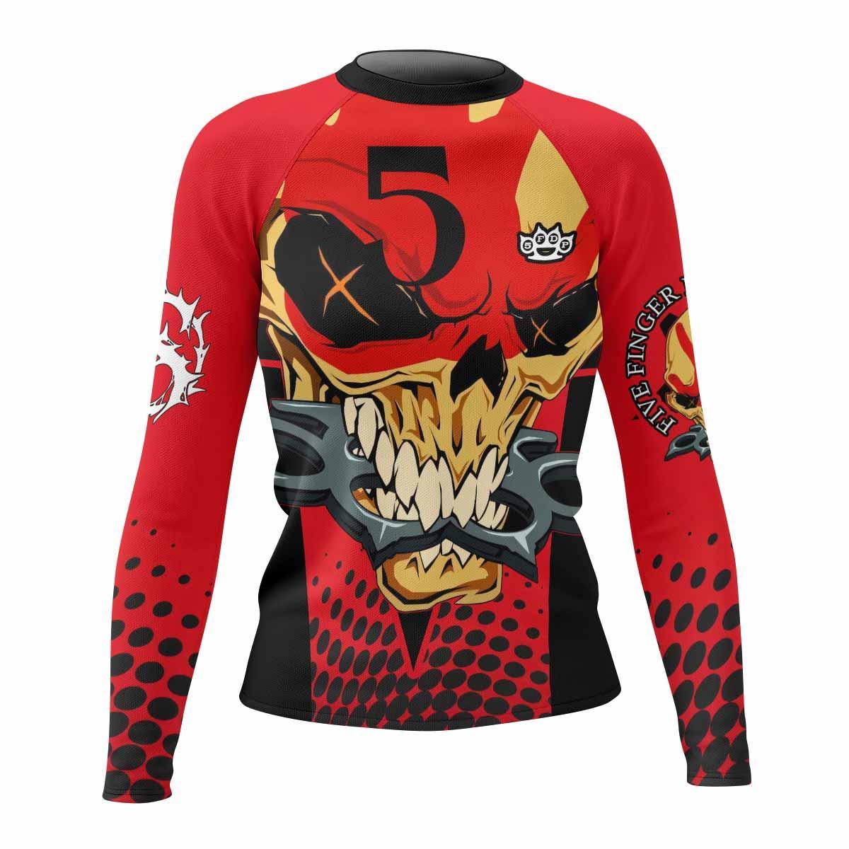 Five Finger Death Punch 5FDP Rash Guard