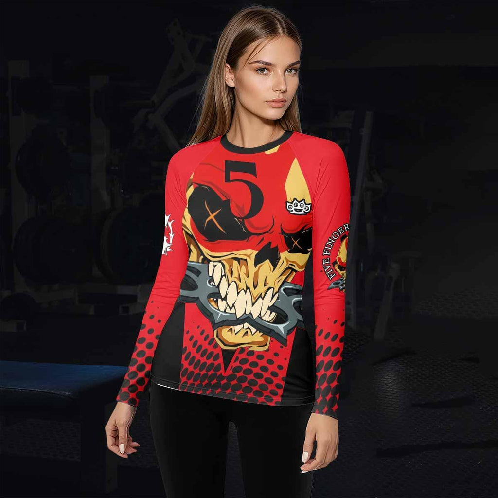 Five Finger Death Punch 5FDP Rash Guard