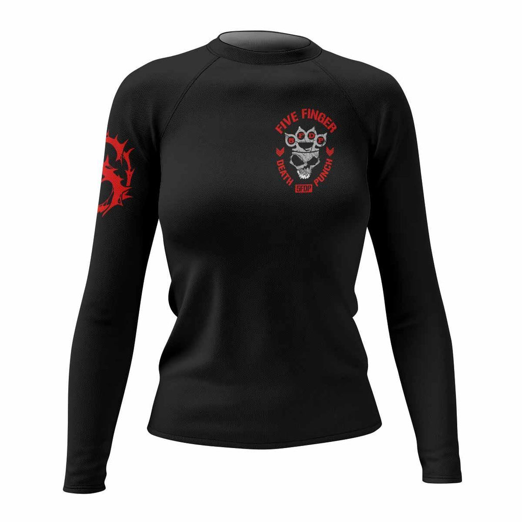 Five Finger Death Punch Shadowrolls Rash Guard