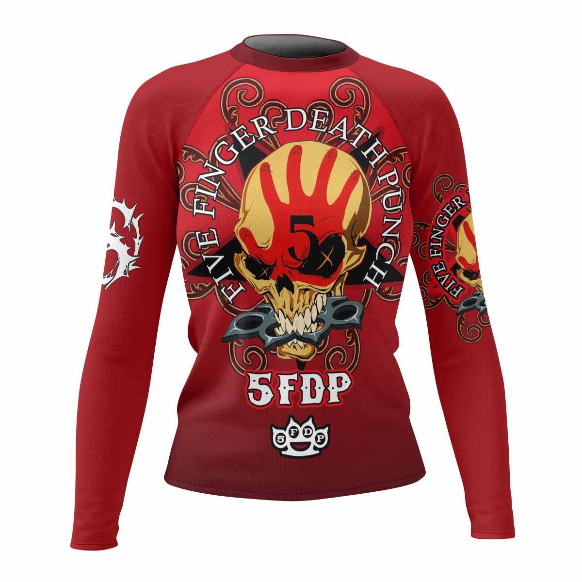 5FDP Five Finger Death Punch Rash Guard