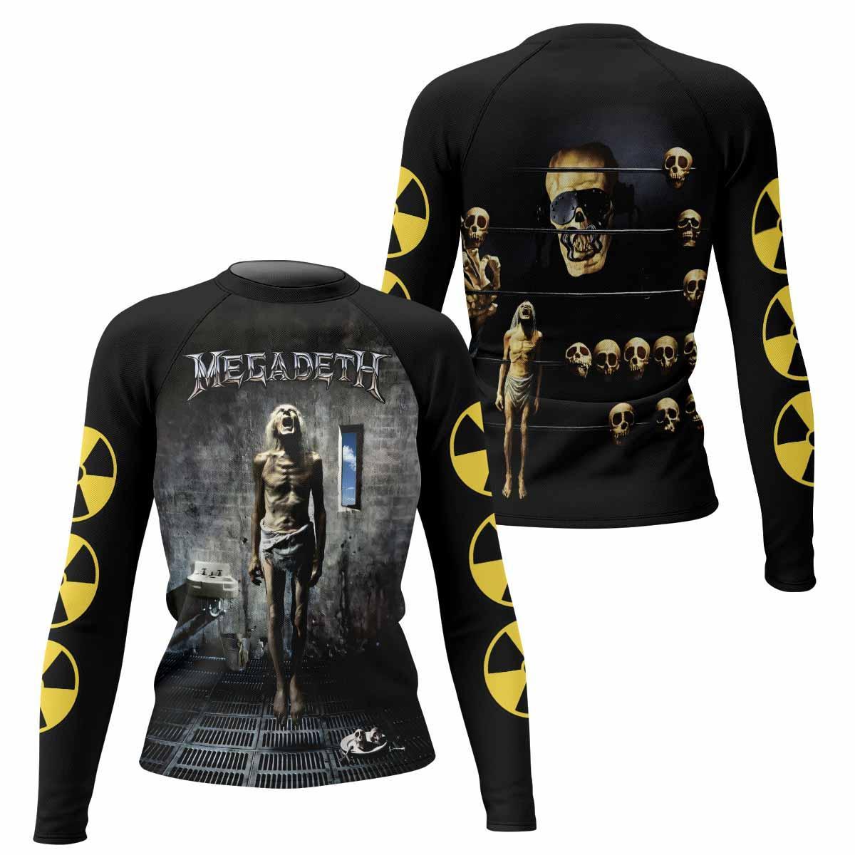 Megadeth Prison of Flesh Rash Guard