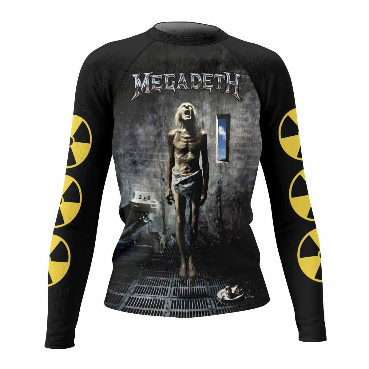 Megadeth Prison of Flesh Rash Guard