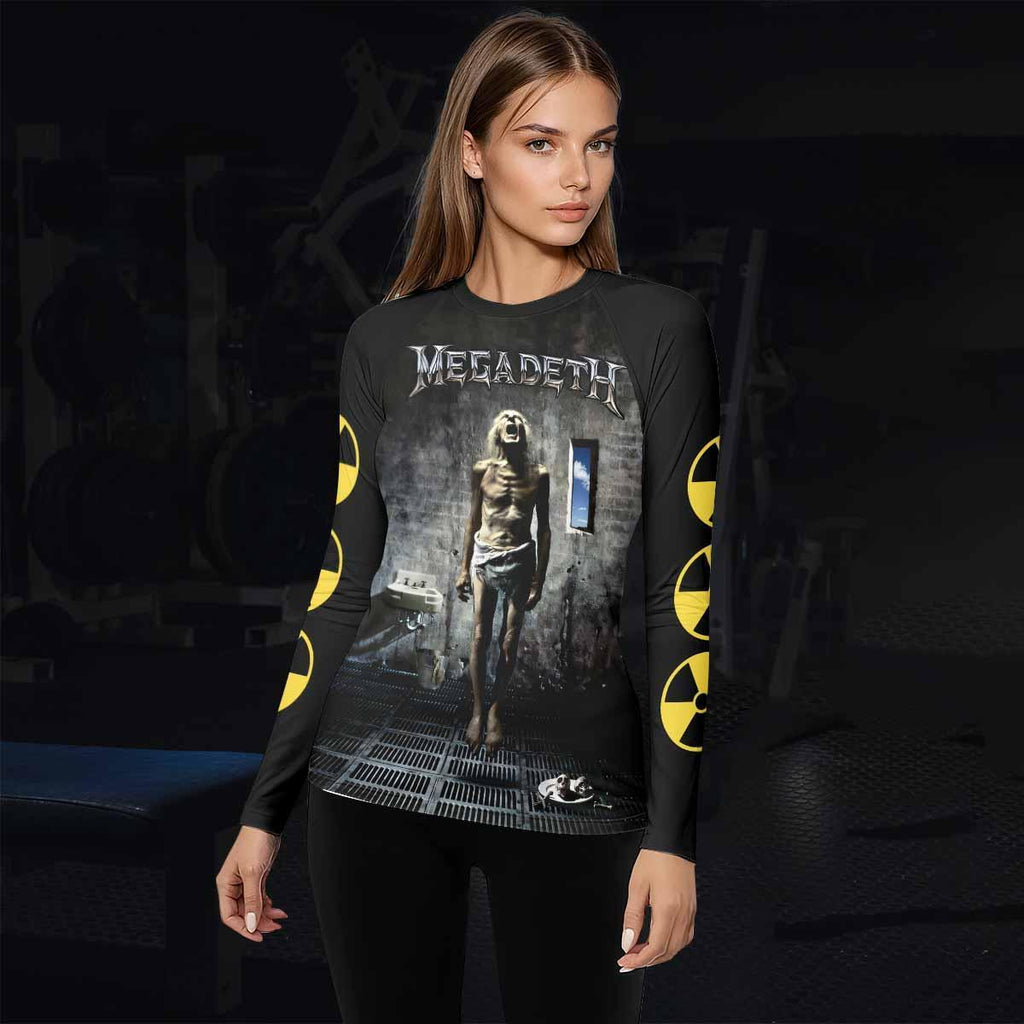 Megadeth Prison of Flesh Rash Guard