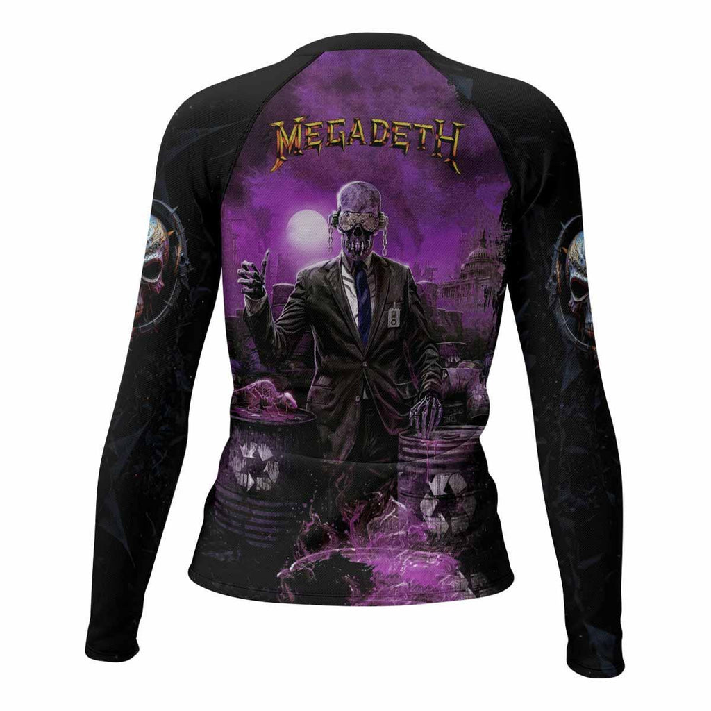 Megadeth Toxic Messiah Rash Guard