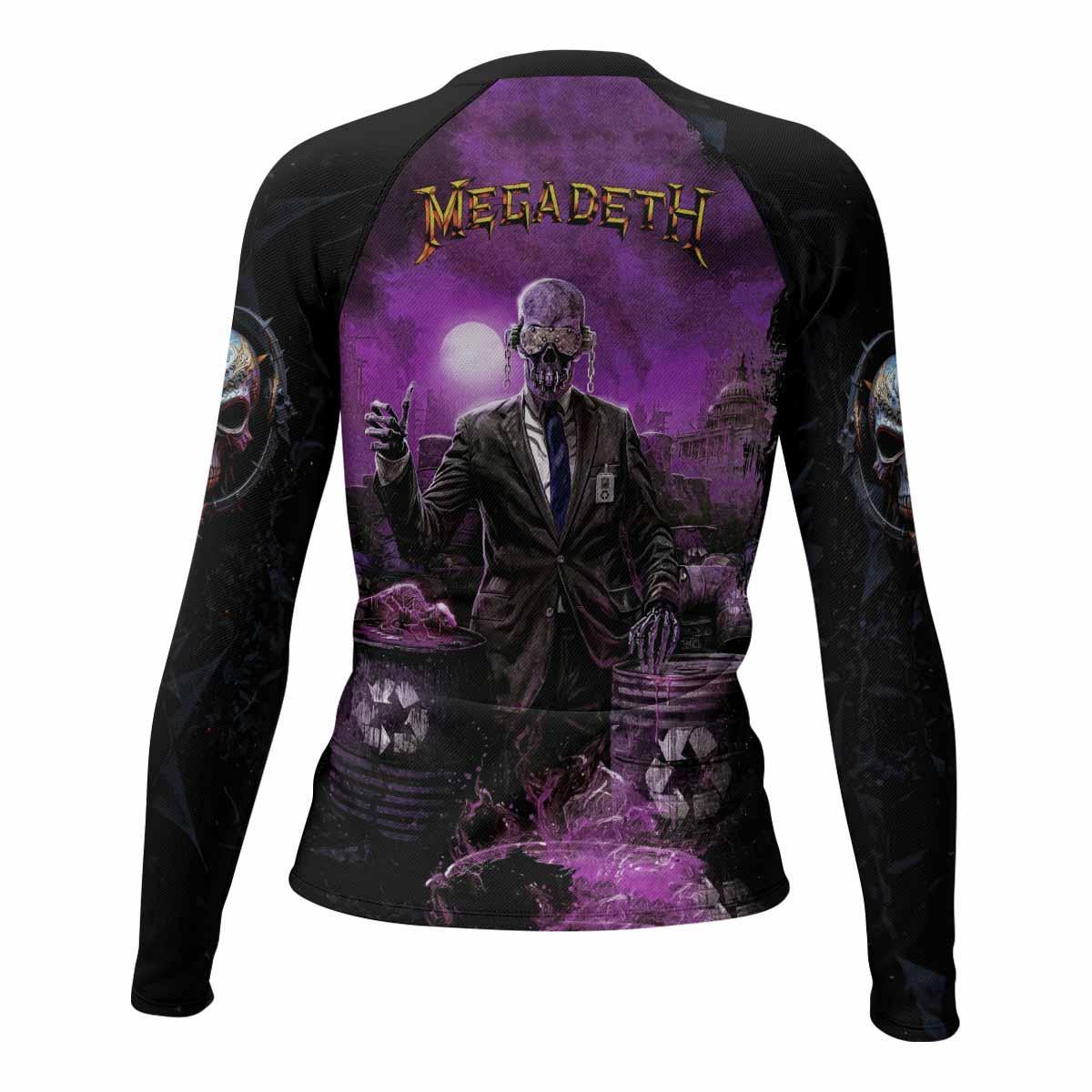 Megadeth Toxic Messiah Rash Guard