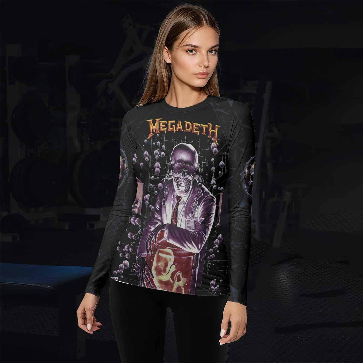 Megadeth Toxic Messiah Rash Guard
