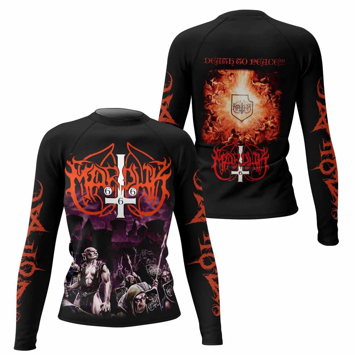 Marduk Heaven Shall Burn Rash Guard