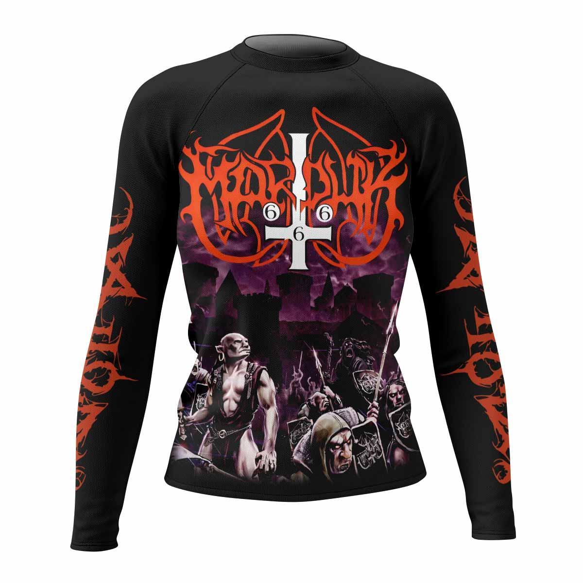 Marduk Heaven Shall Burn Rash Guard