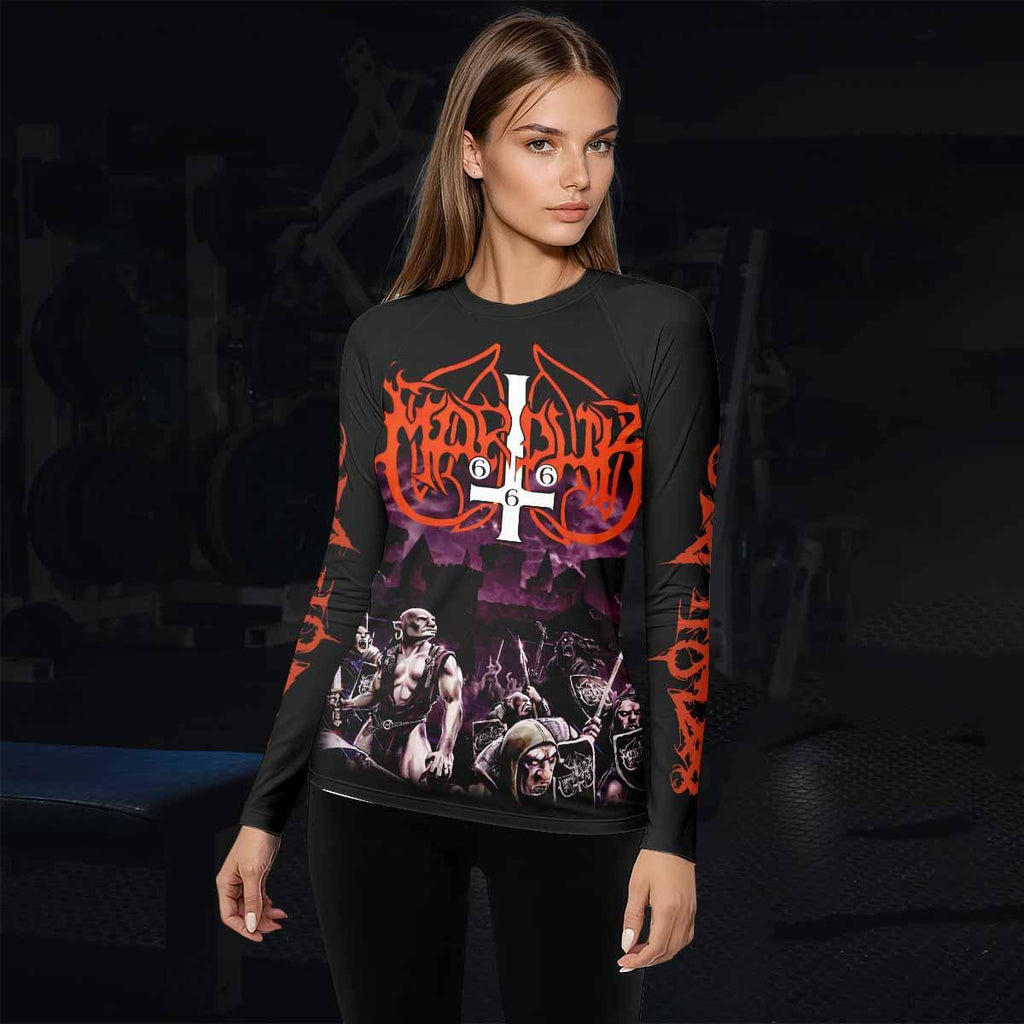 Marduk Heaven Shall Burn Rash Guard