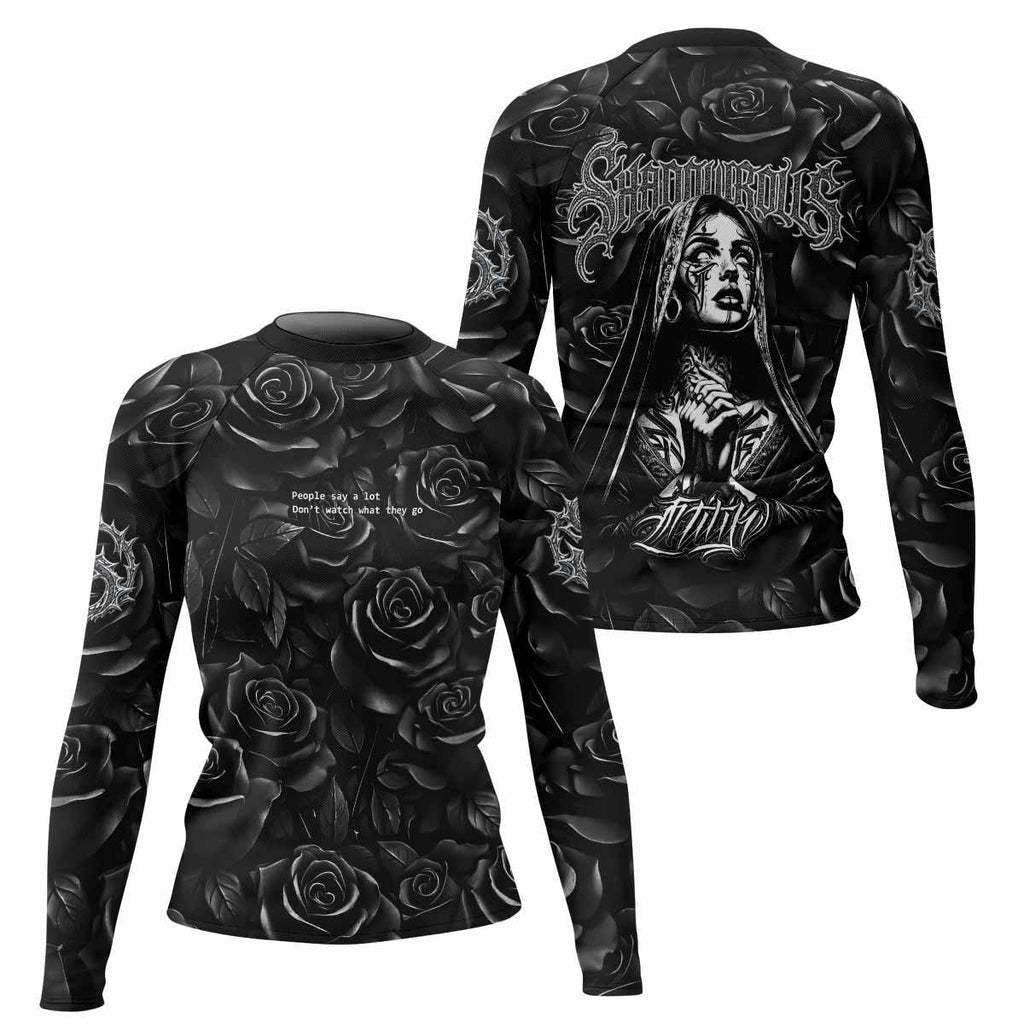 Pray for the Rave Rash Guard