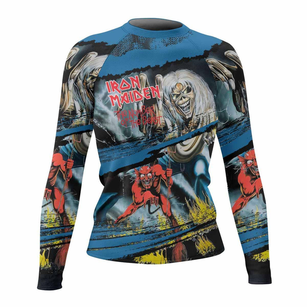 Iron Maiden The Number of the Beast Rash Guard