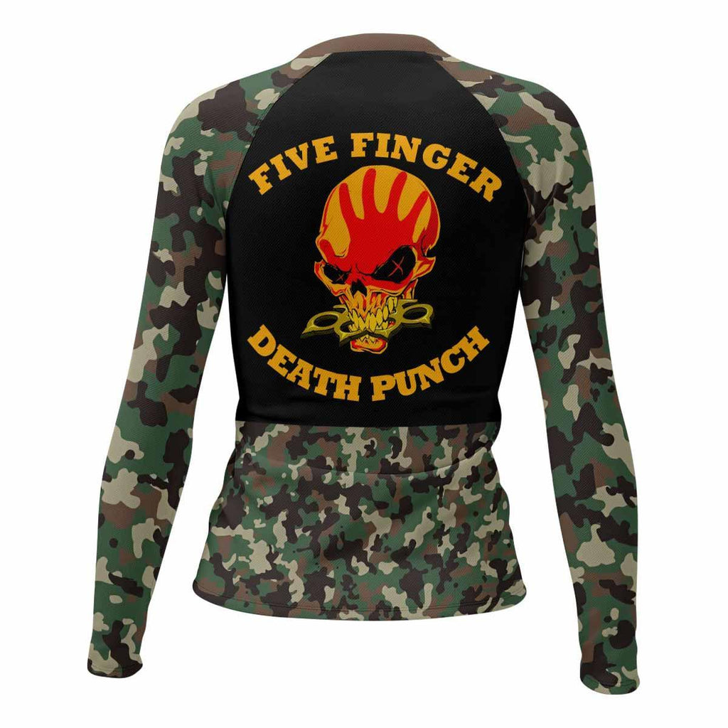 Five Finger Death Punch Camo Rash Guard