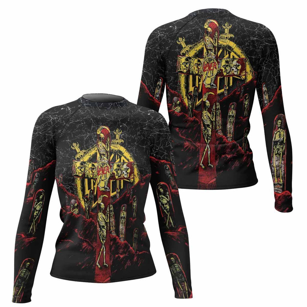 Vintage 1991 Slayer Rash Guard