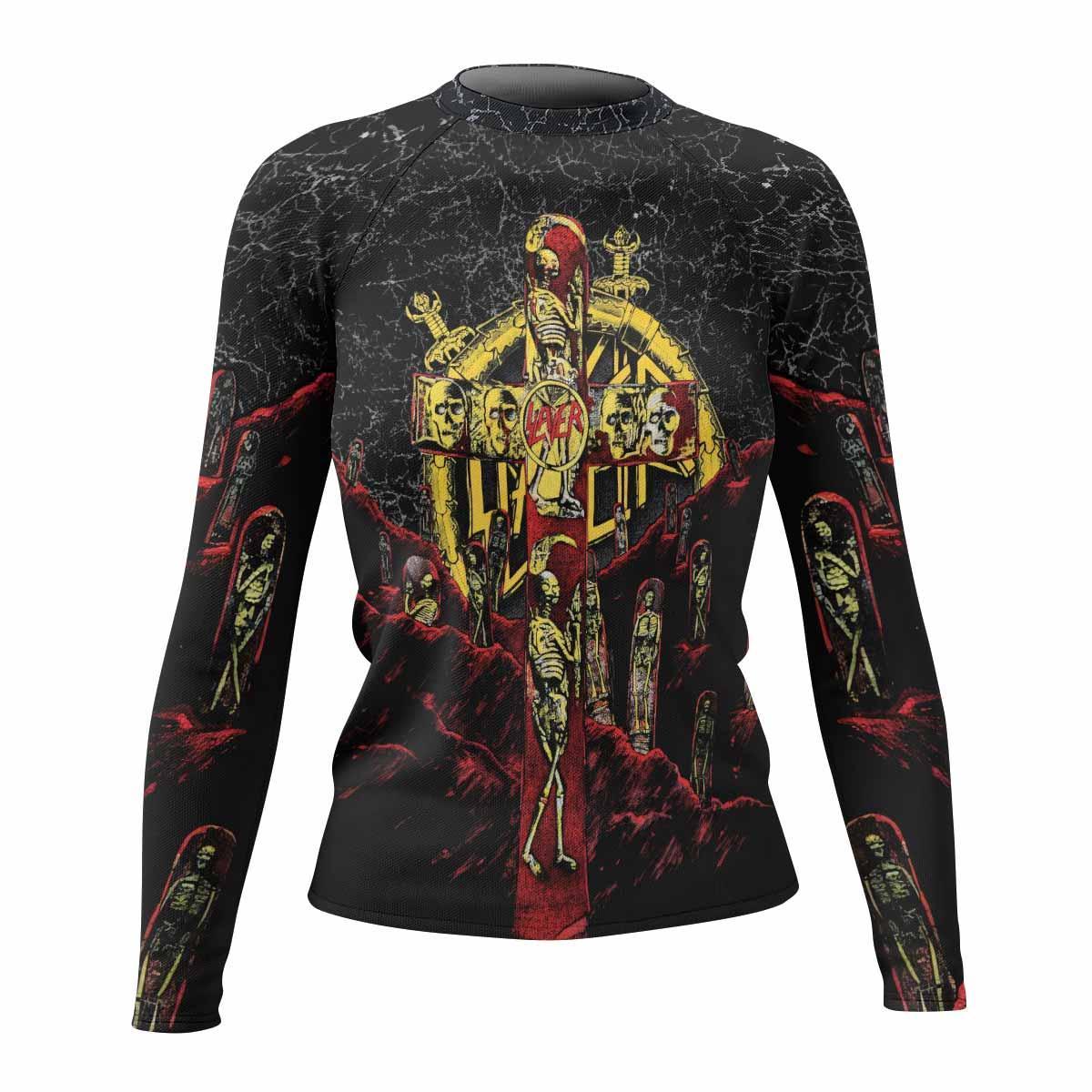 Vintage 1991 Slayer Rash Guard