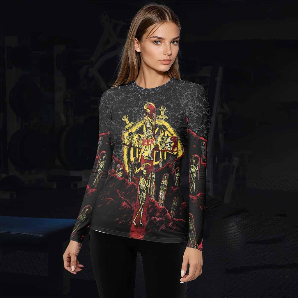 Vintage 1991 Slayer Rash Guard