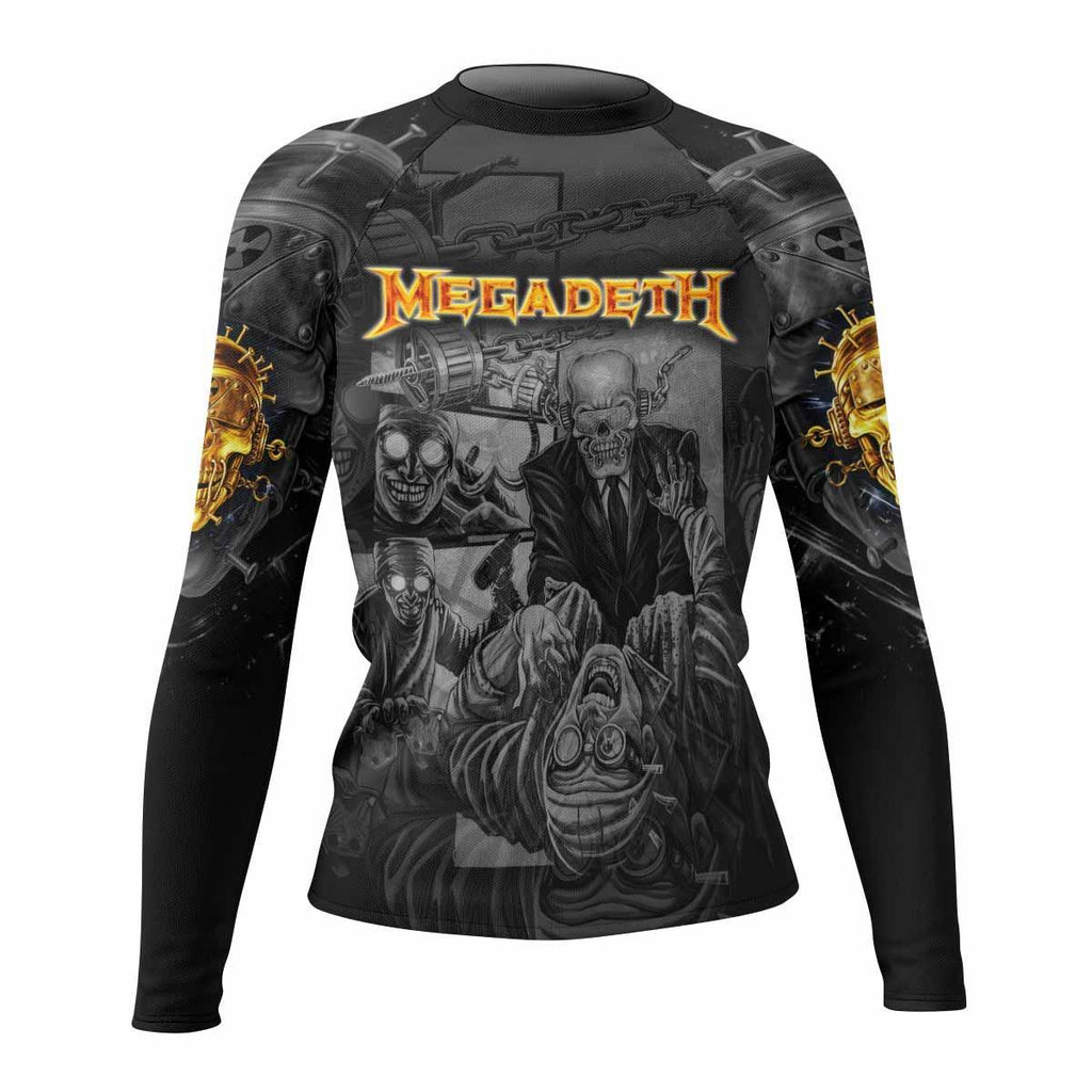 Megadeth Bloodstock Euro Tour Rash Guard