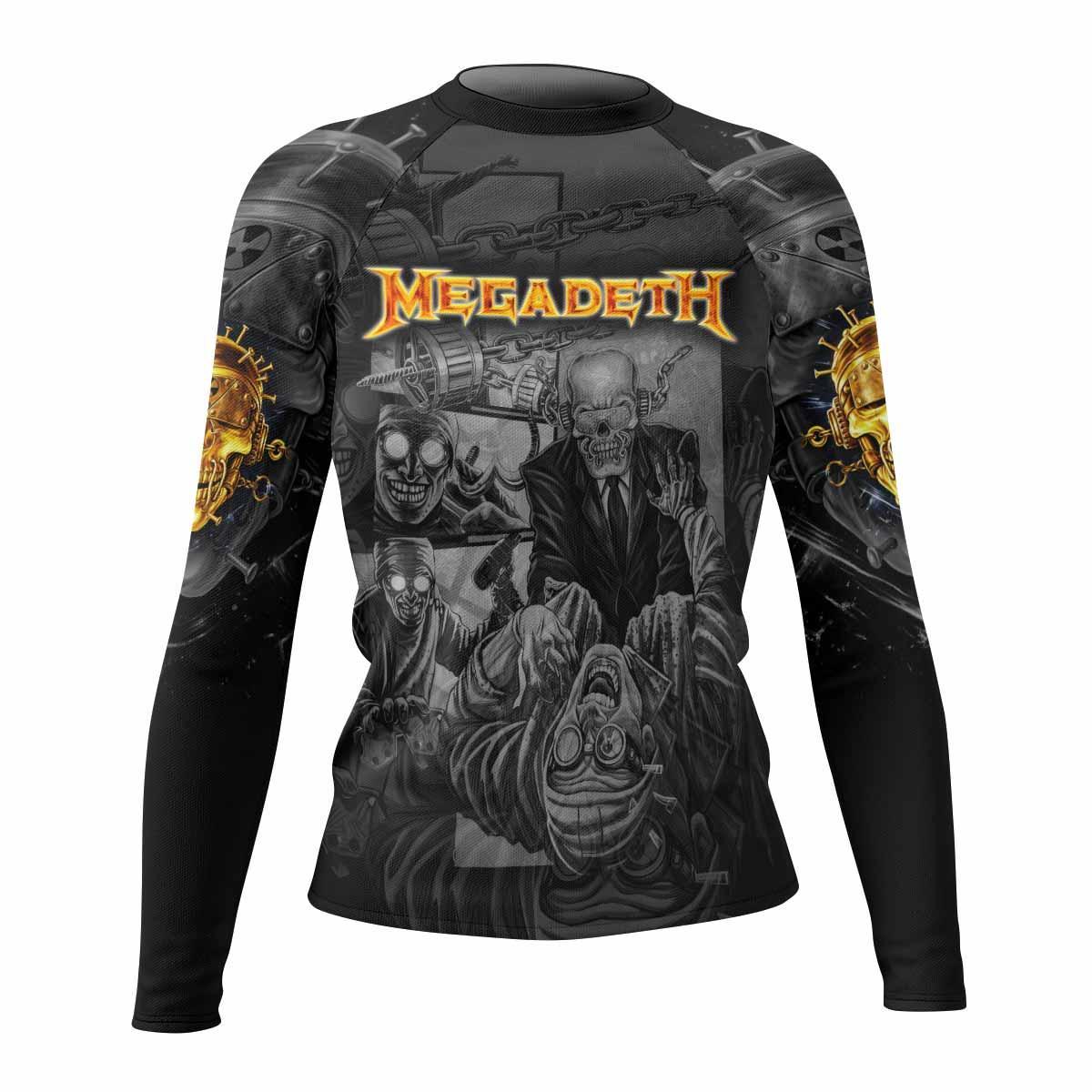 Megadeth Bloodstock Euro Tour Rash Guard