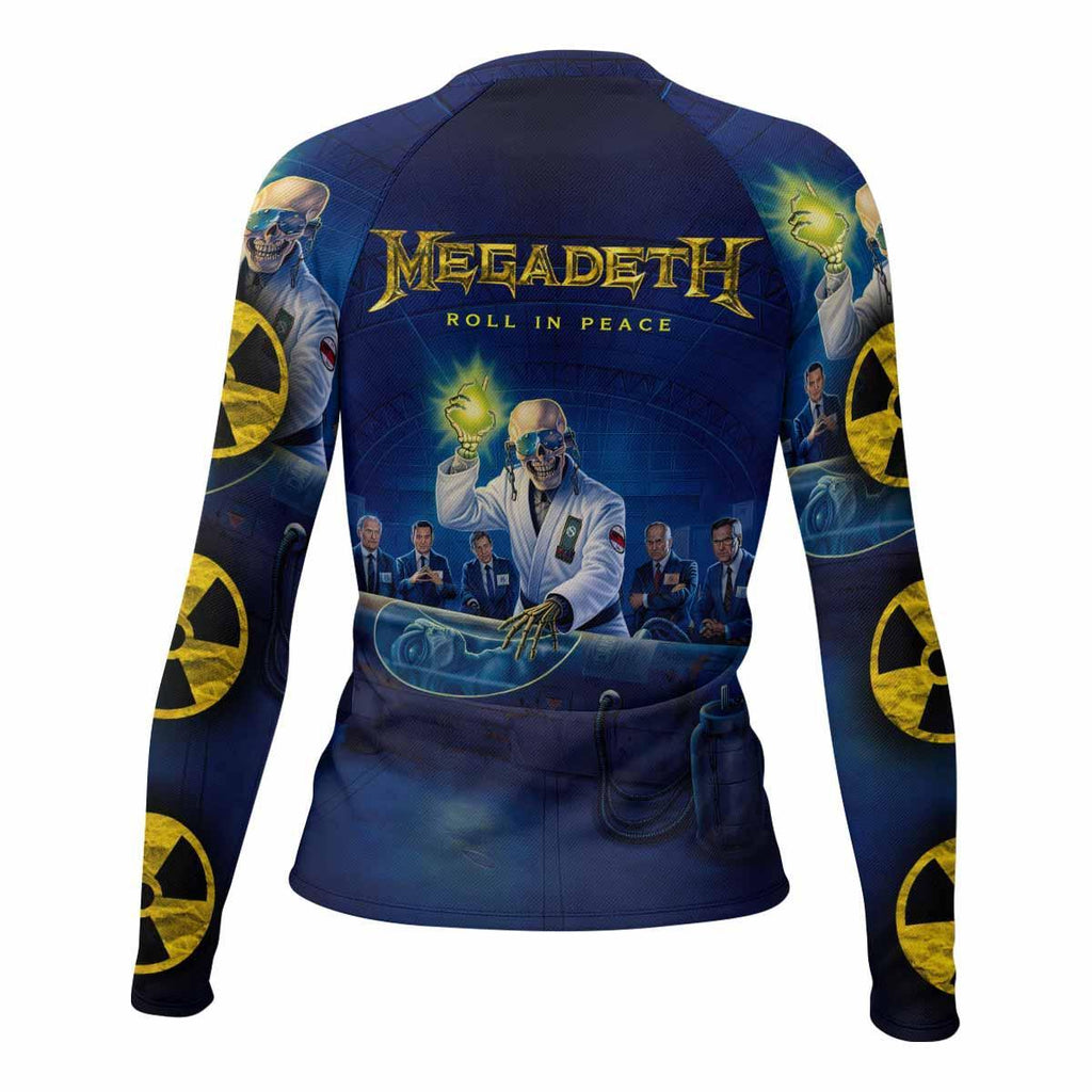 Megadeth Roll In Peace Rash Guard