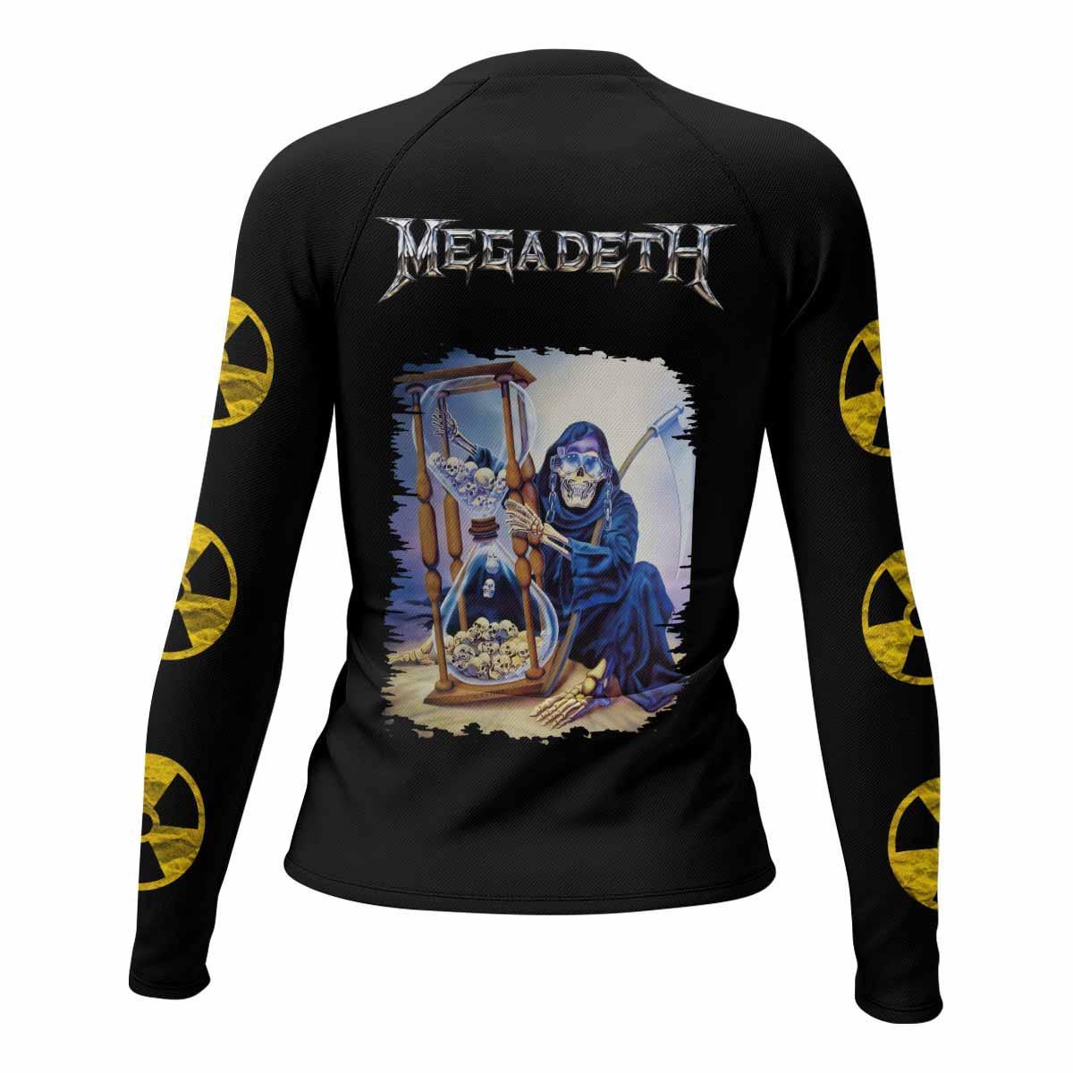 Megadeth Countdown to Submission Rash Guard