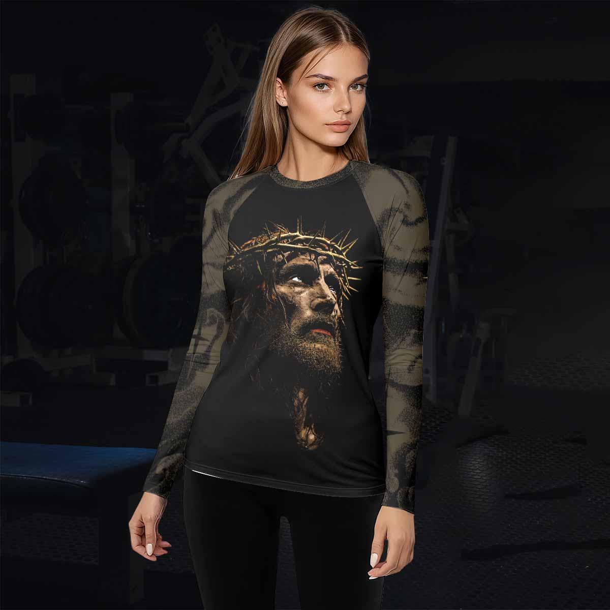 Live for Him Rash Guard
