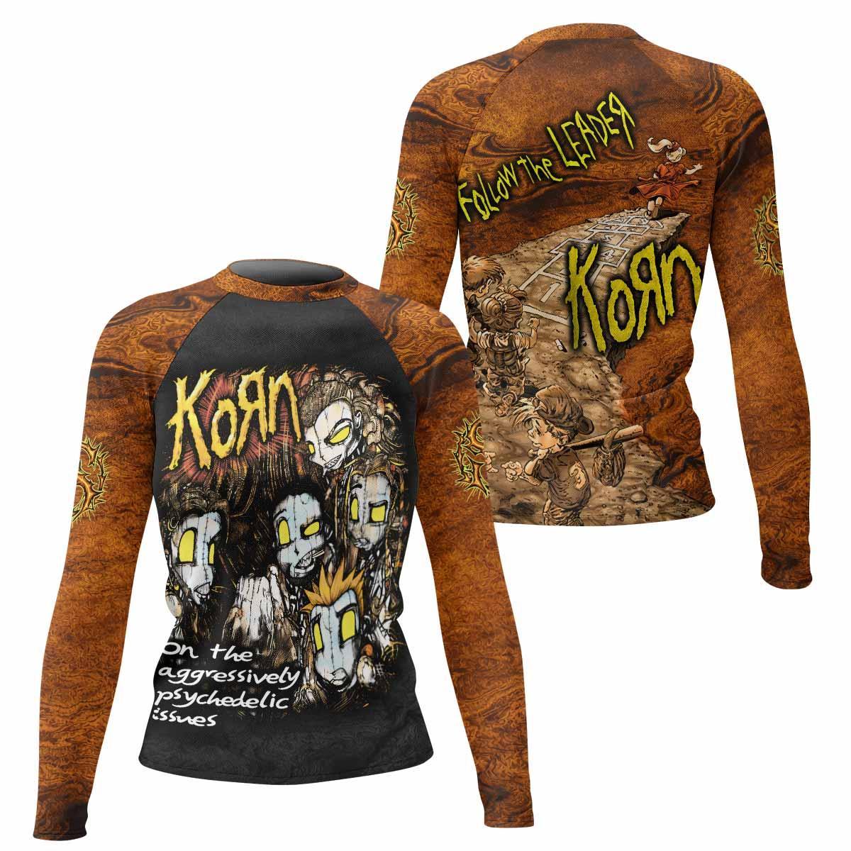 Follow the Leader Korn Rash Guard
