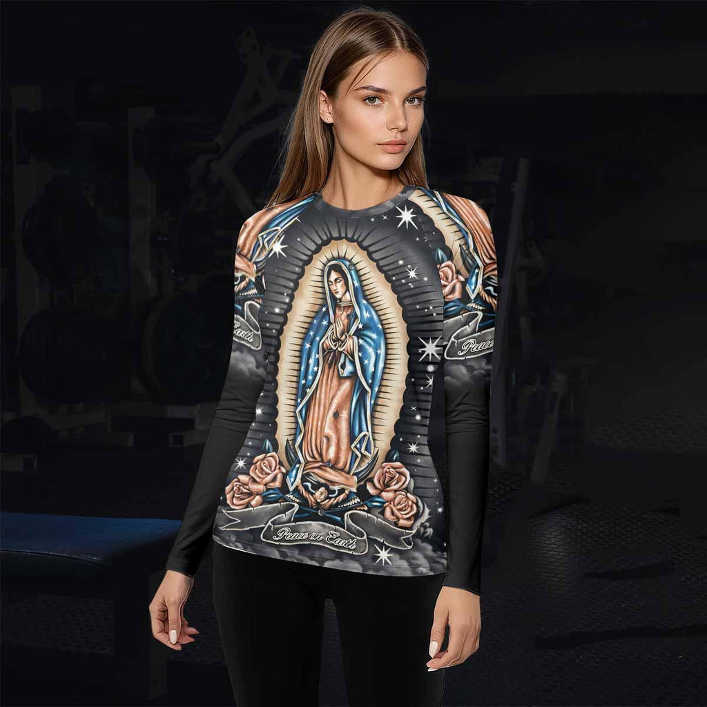 Peace on Earth Rash Guard