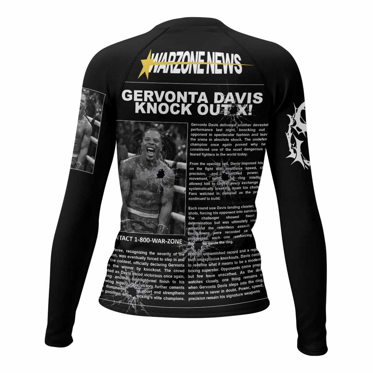 Gervonta Tank Davis Flip Rash Guard