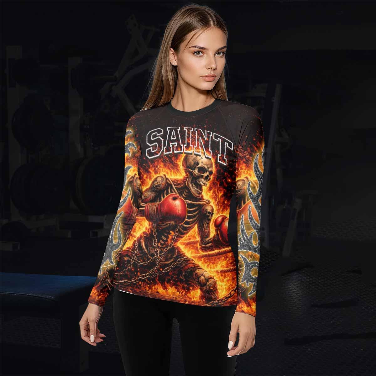 Saint King of Kings Rash Guard