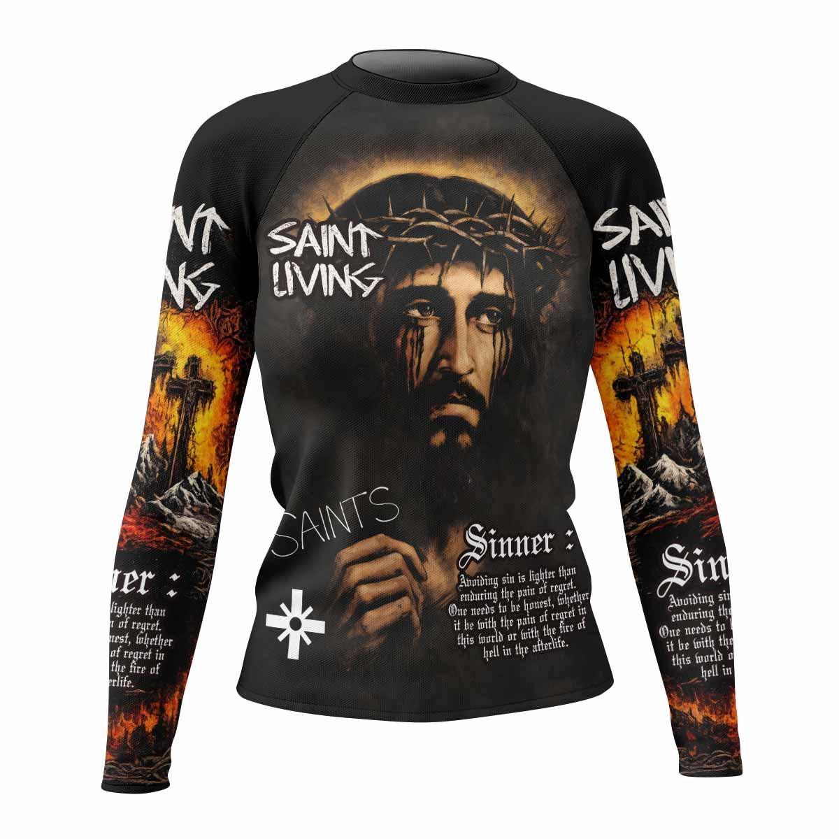 Saint Living Rash Guard