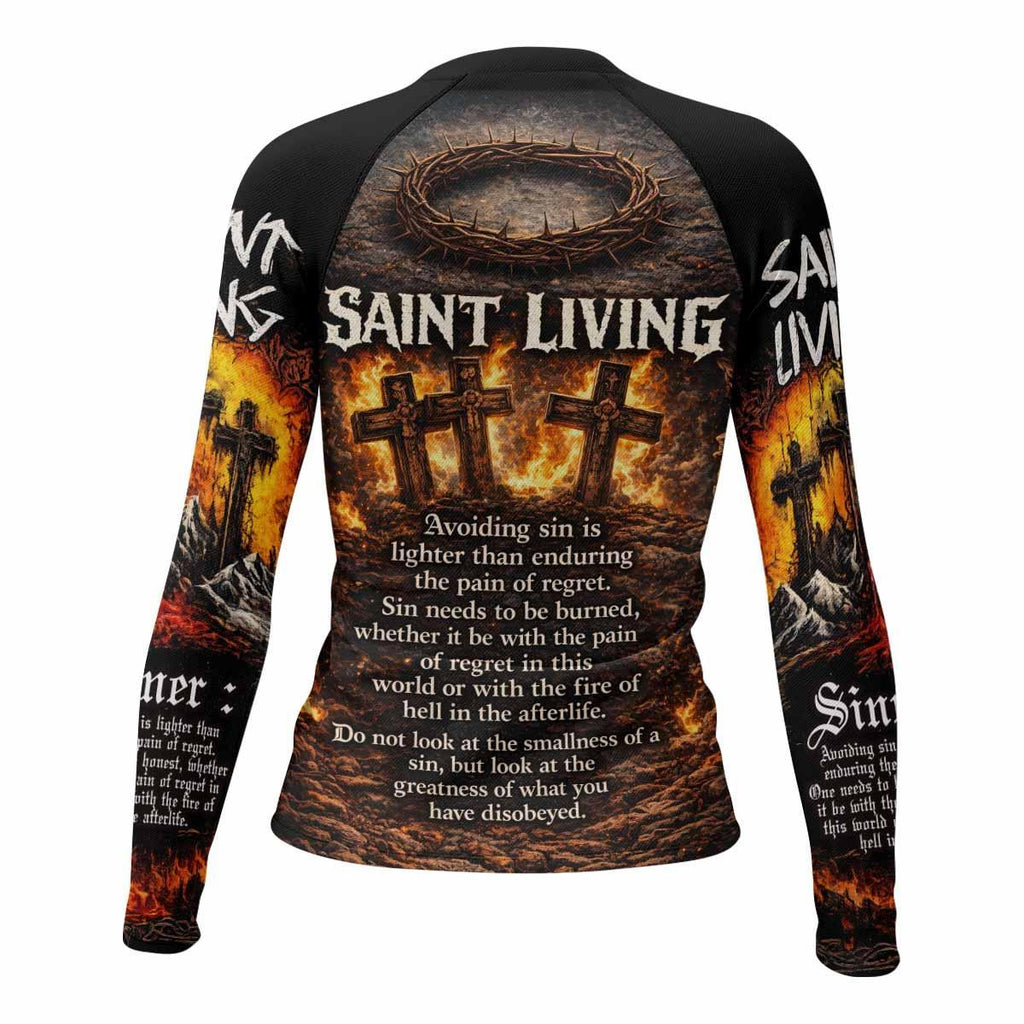 Saint Living Rash Guard