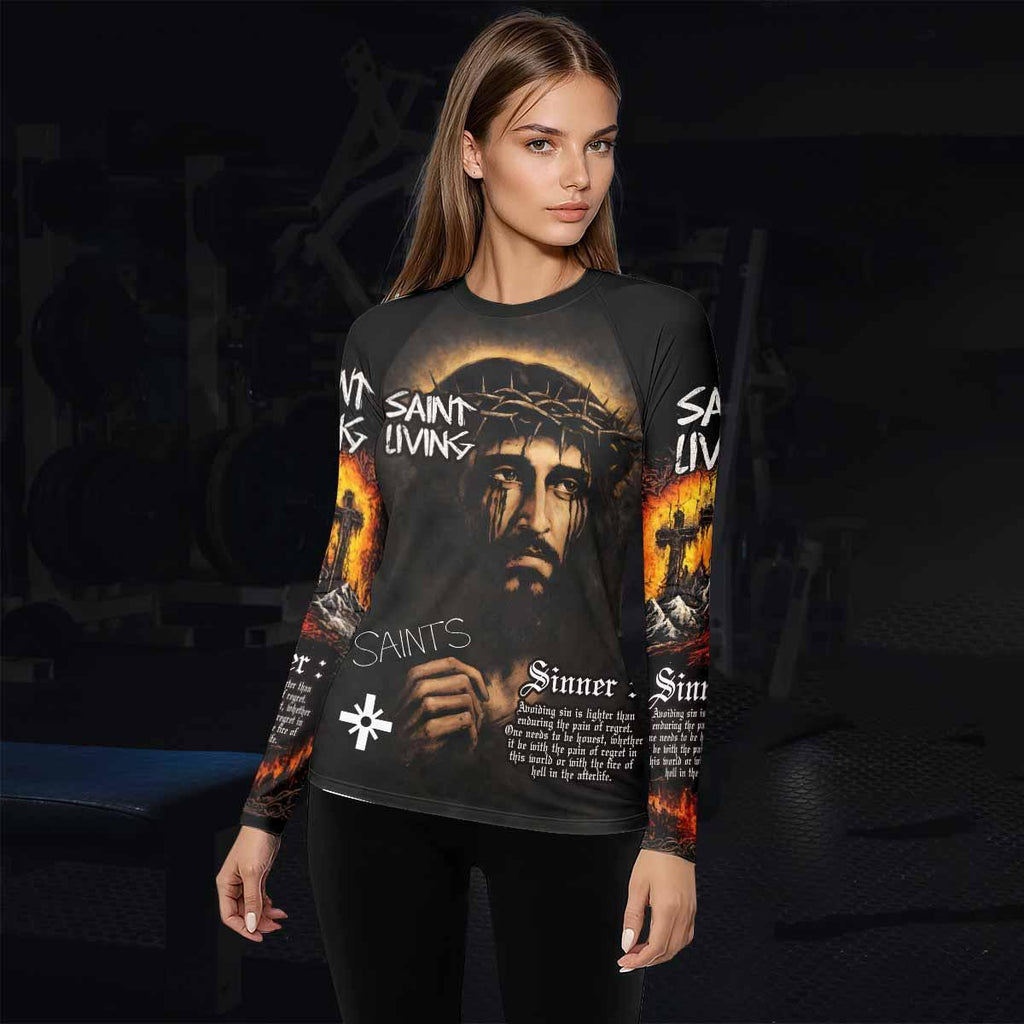Saint Living Rash Guard
