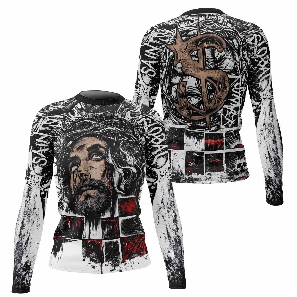Man of Sorrows Rash Guard
