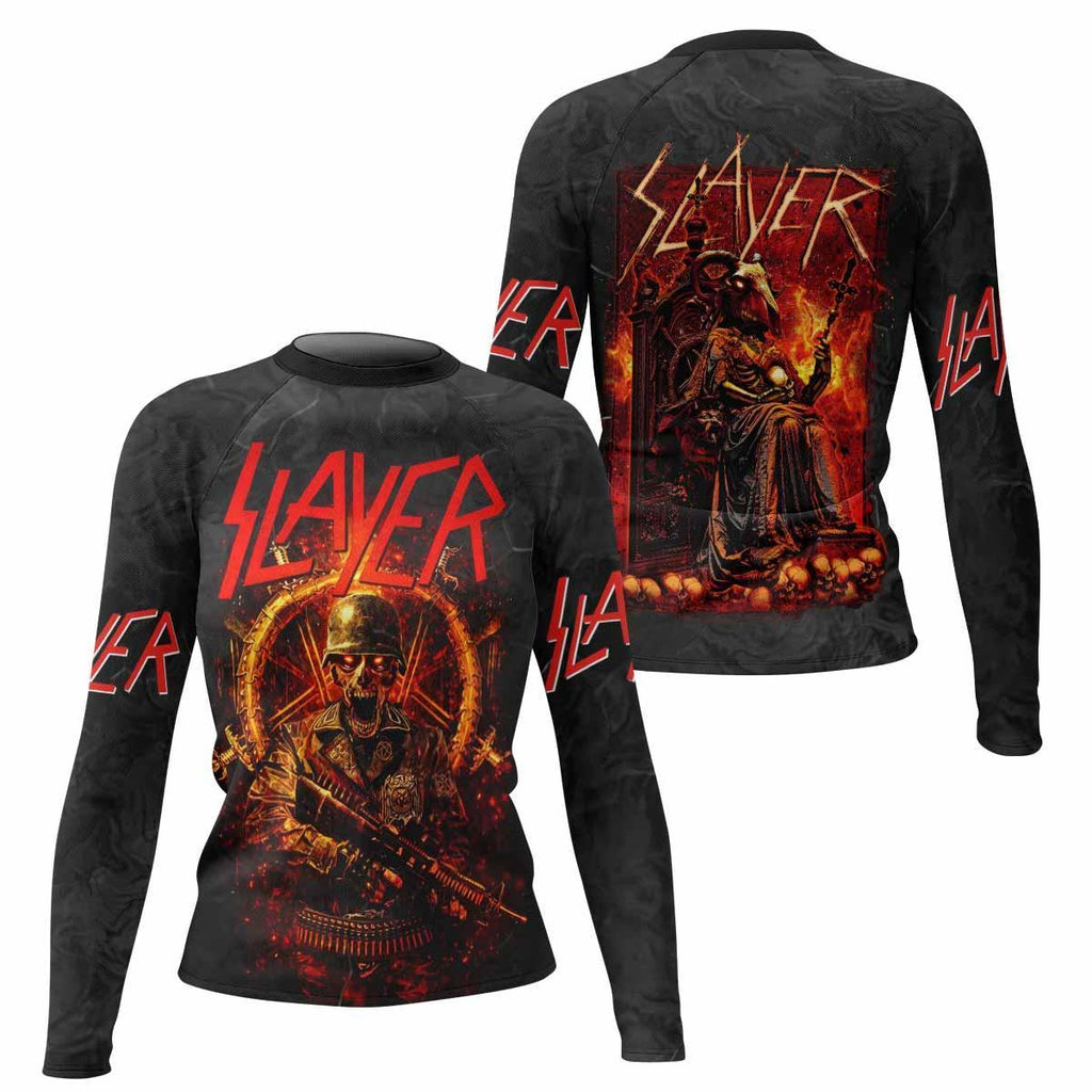 Slayer Goat Skull Rash Guard