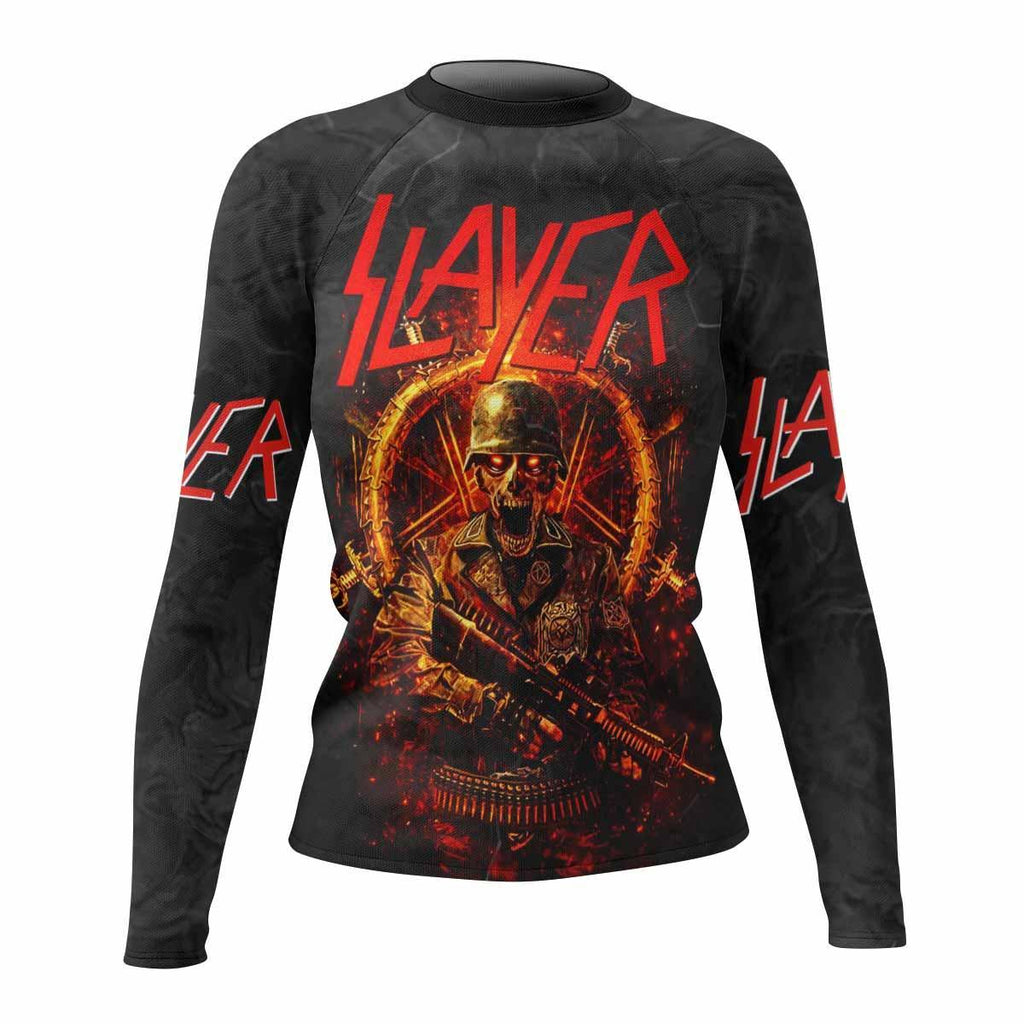 Slayer Goat Skull Rash Guard