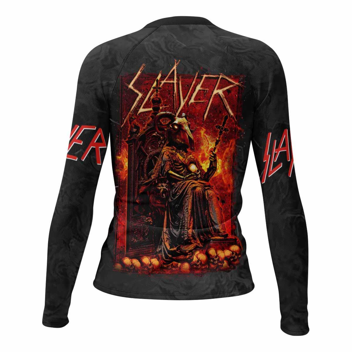 Slayer Goat Skull Rash Guard