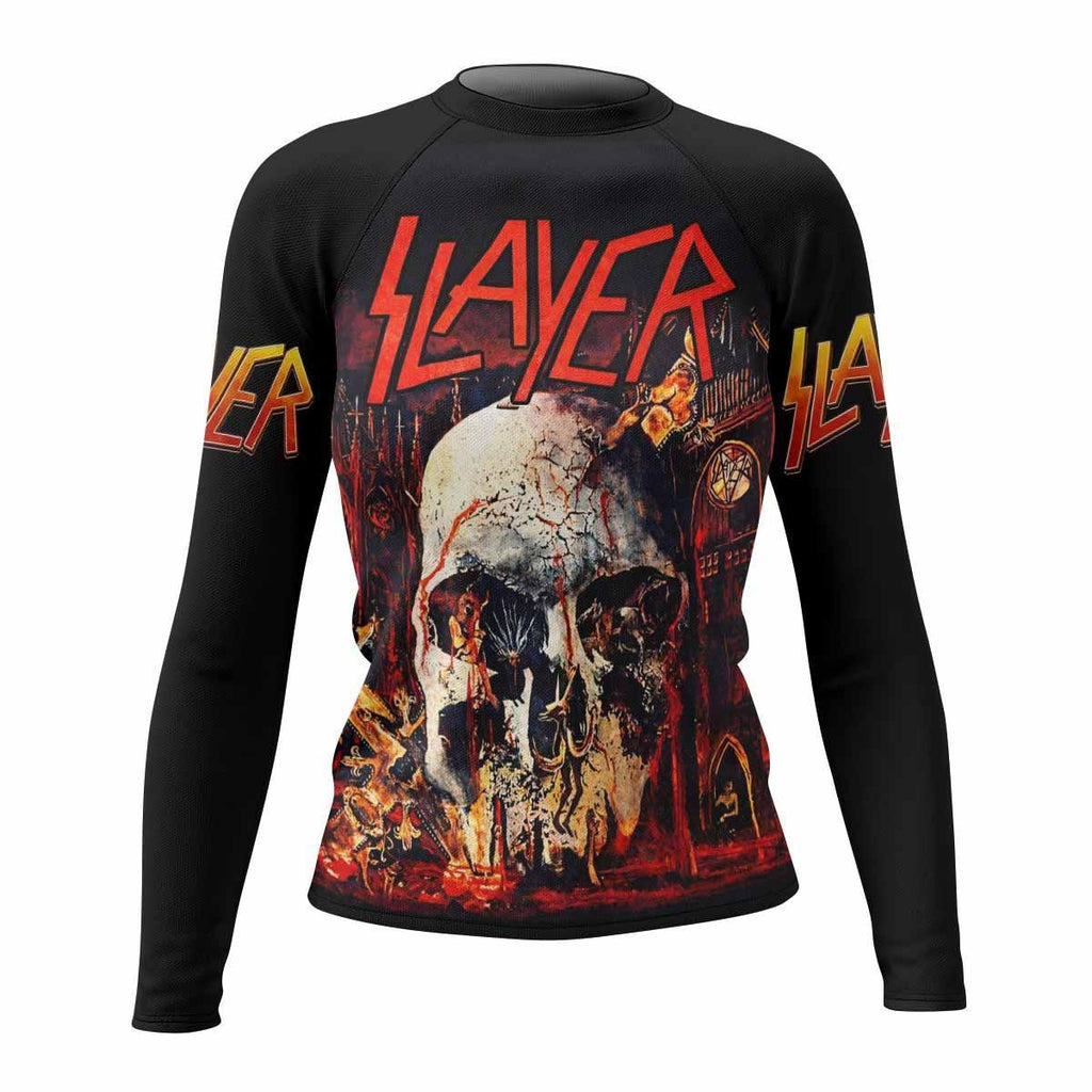 Slayer South Of Heaven Rash Guard