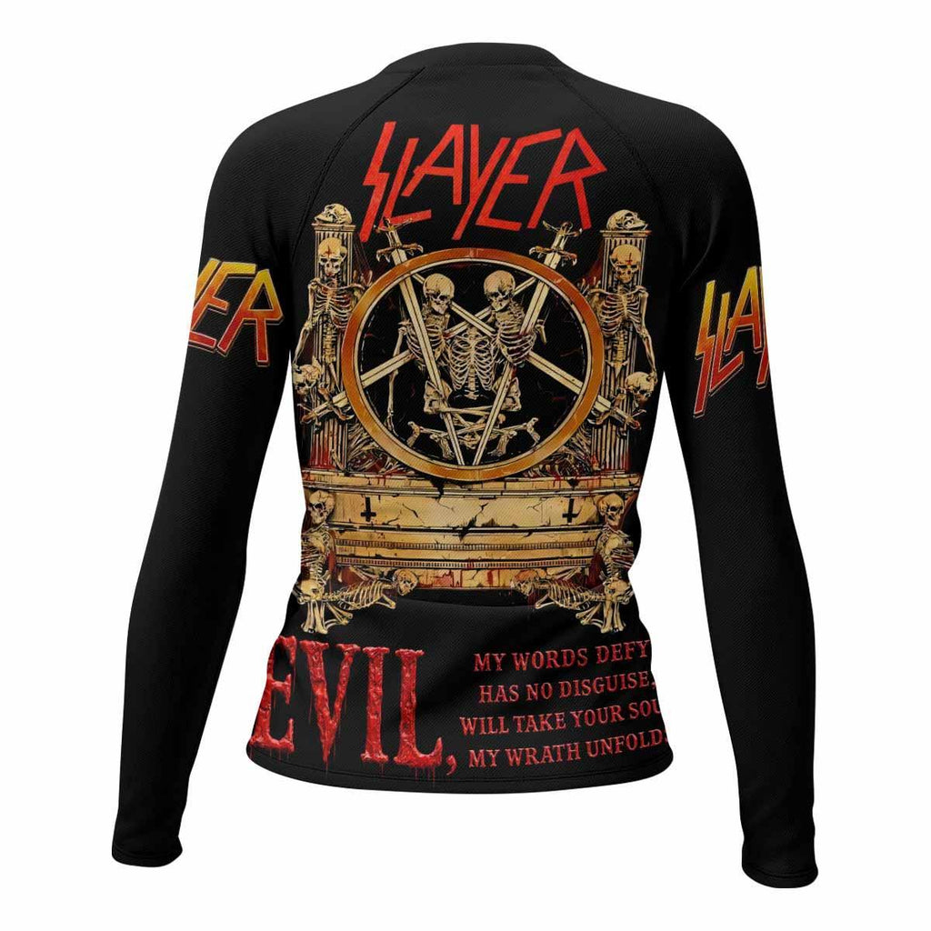 Slayer South Of Heaven Rash Guard