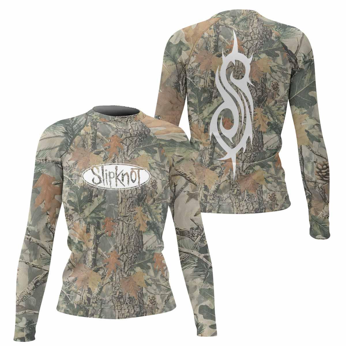 Slipknot Forest Camo Rash Guard