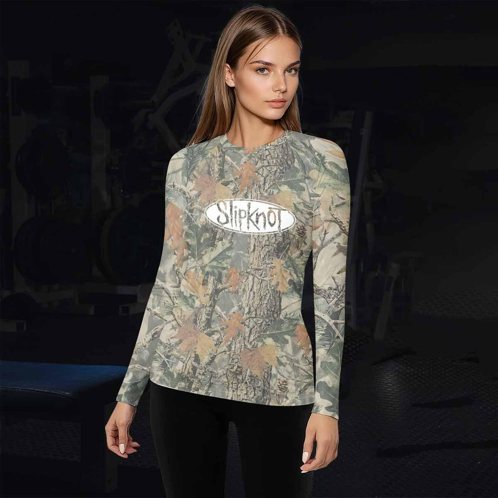 Slipknot Forest Camo Rash Guard