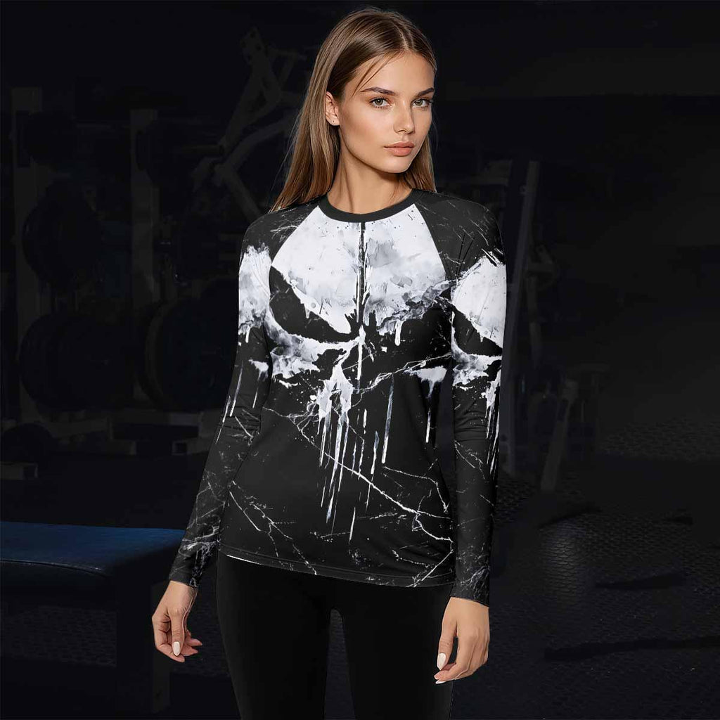 Punisher War Skull Rash Guard