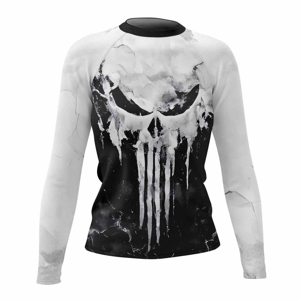 Punisher Ghost Skull Rash Guard
