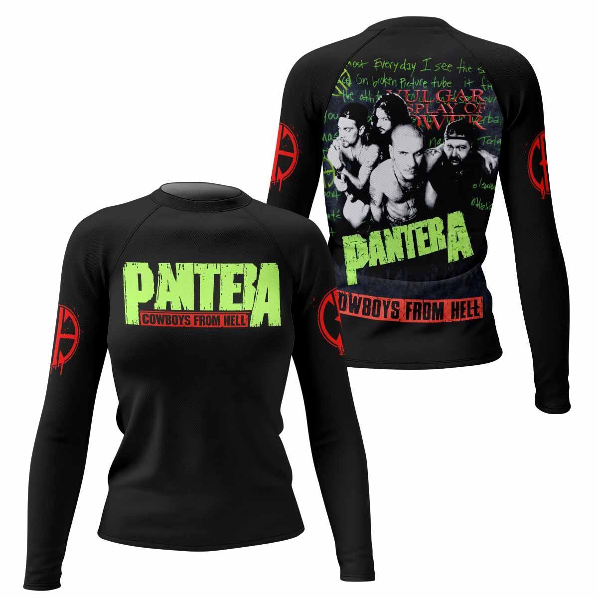 Pantera Cowboys From Hell Rash Guard