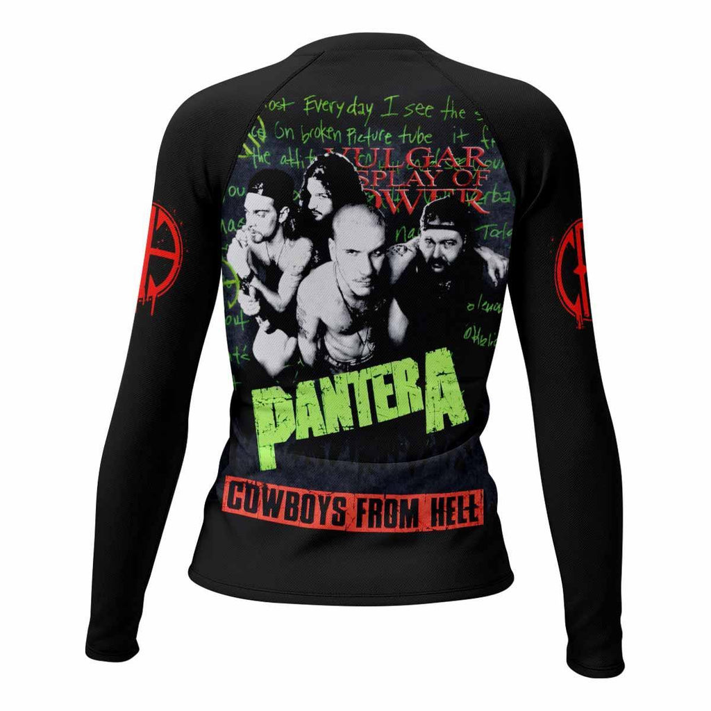 Pantera Cowboys From Hell Rash Guard