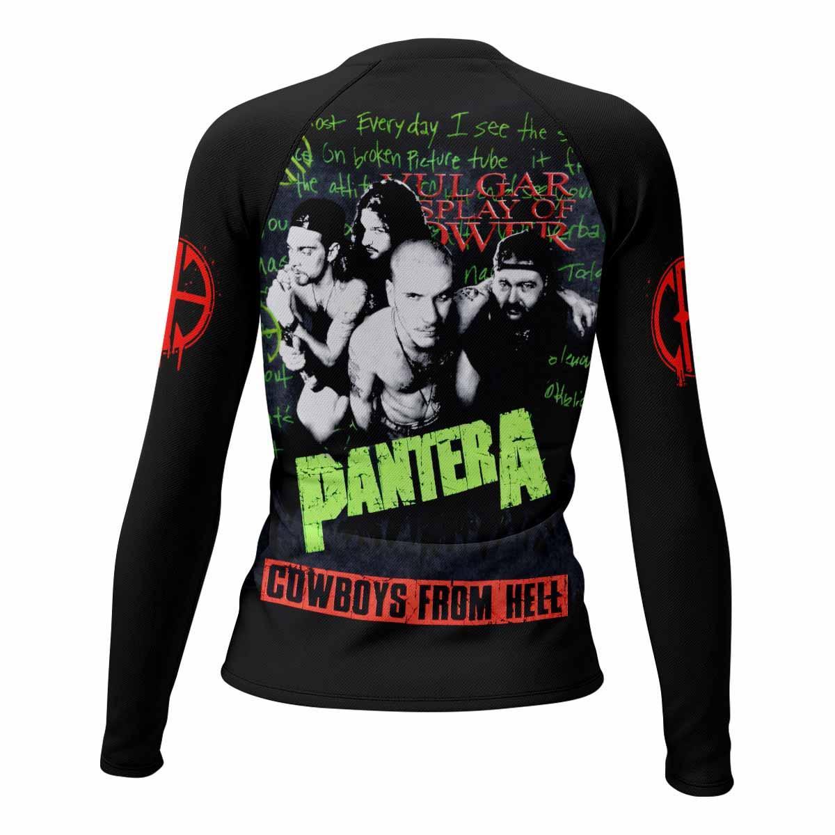 Pantera Cowboys From Hell Rash Guard